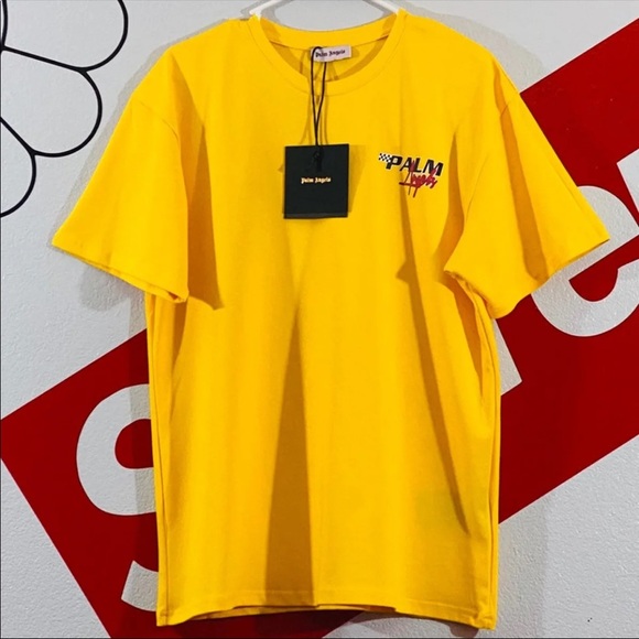palm angels racing tee